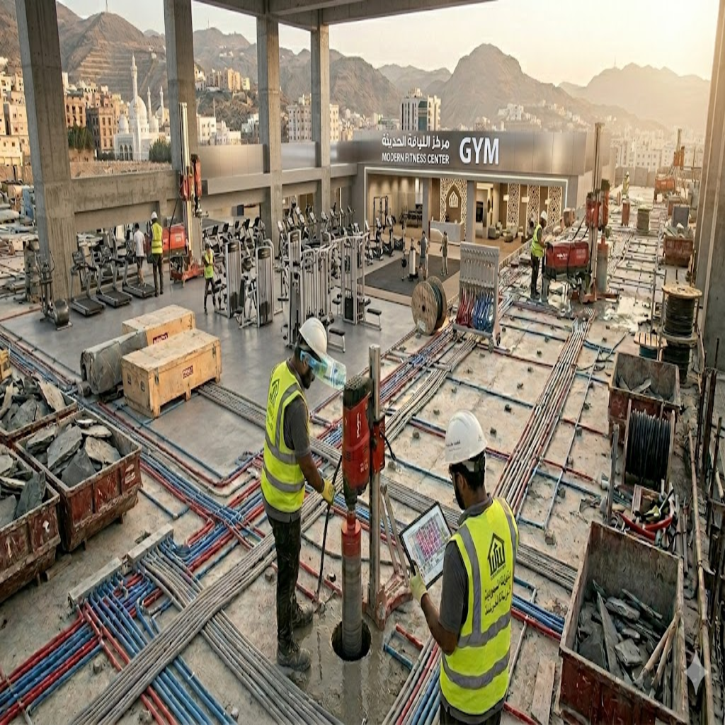 صالة رياضية بمكة